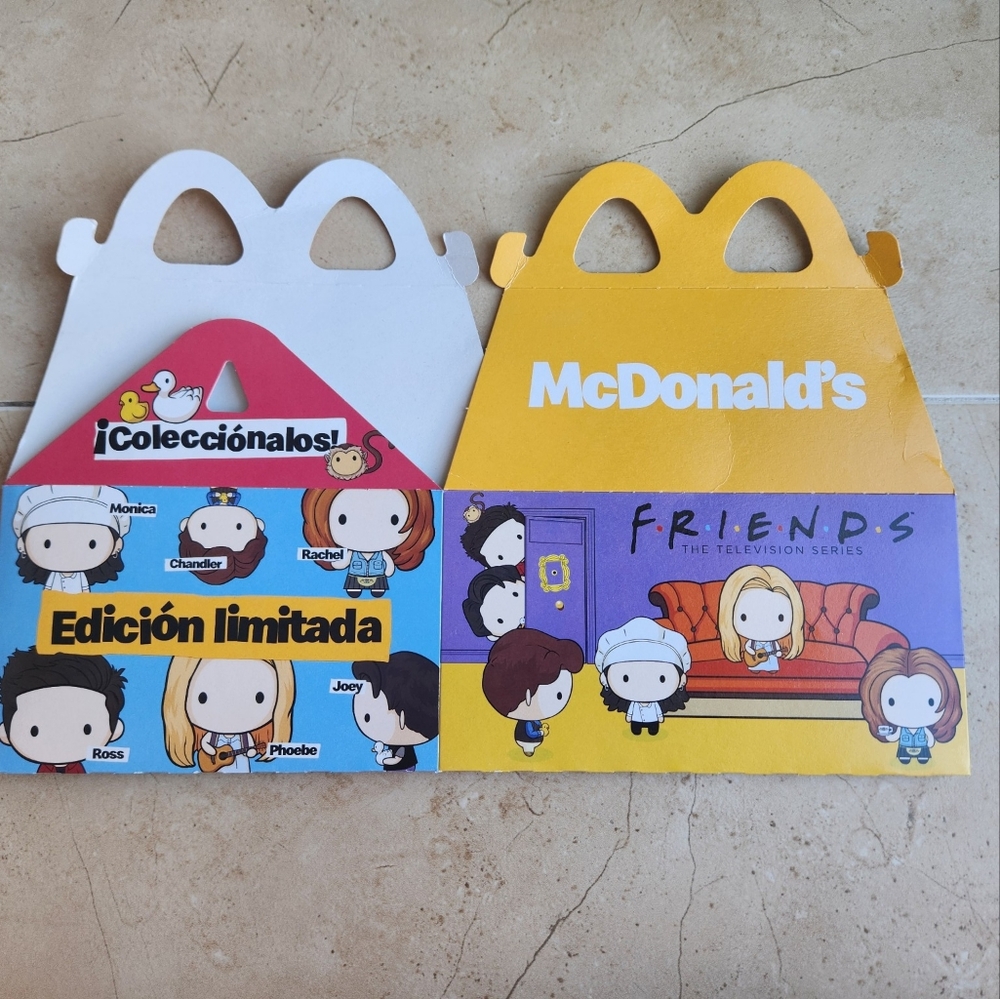 2024 McDonald's F.R.I.E.N.D.S TV Series Spain Happy Meal Toy Box Only